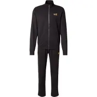 Emporio Armani för män. 8NPV61_PJVRZ Träningsoverall Core Identity svart (L), Casual, Deportivo, Bomull, Multisport, Lång ärm