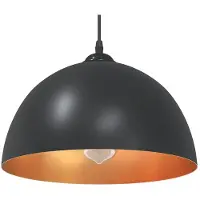 vidaXL Pendellampa 2 st höjdjusterbar E27 svart Ø 30 cm metall