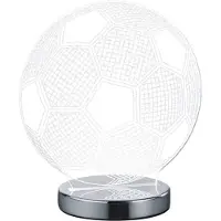 TRIO Neon tafellamp transparant incl. LED dim to warm - Soccer