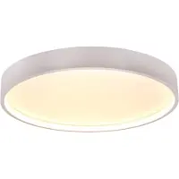 TRIO Lighting LED taklampa Doha, Vitt / opal, Vardagsrum / matsal, Metall, LED-taklampa