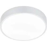 TRIO Lighting LED taklampa Waco, dimbar, Vitt / opal, Vardagsrum / matsal, Metall, LED-taklampa
