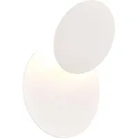 TRIO Lighting LED vägglampa Mio, Vitt / opal, Vardagsrum / matsal, Metall, Modern, LED-vägglampa, vägglampa inomhus