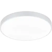 TRIO Lighting LED taklampa Waco, dimbar, Vitt / opal, Vardagsrum / matsal, Metall, LED-taklampa