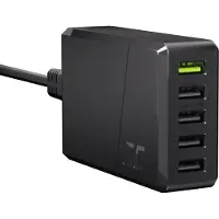 Green Cell 5xusb-switchad Strömförsörjning 52w