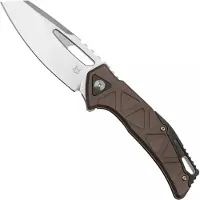 FOX Chronos FX-552-ALBR Magnacut, Bronze Aluminium, pocket knife, Stefan Merk design
