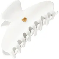 Balmain Cellulose Acetate Pince À Cheveux White