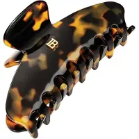 Balmain Cellulose Acetate Pince à cheveux Medium 18k Gold - Brown
