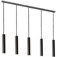 Argon Hänglampa Brenta , dimbar, Svart, Vardagsrum / matsal, Metall, Modern, Pendellampa