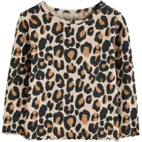 Next T-shirt brun / cappuccino / svart