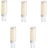 LUEDD Set med 5 G9 dimbara LED-lampor 5,5W 500 lm 2700K