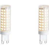 LUEDD Set med 2 G9 dimbara LED-lampor 5,5W 500 lm 2700K