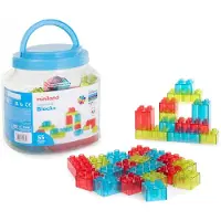 Miniland Genomskinliga Block 55 Enheter