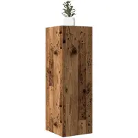 vidaXL TV-skåp åldrat trä 30,5x30x90 cm konstruerat trä