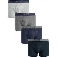 Next Boxershorts marinblå / mörkblå / ljusgrå / mörkgrå