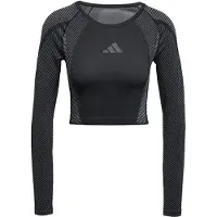 Adidas Seamless Knitted Long Sleeve Tee, storlek Small