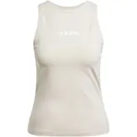 Adidas Essentials Linear Slim Cotton Linne, storlek XX-Small