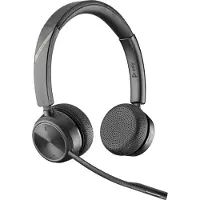 HP Poly Poly Savi 7220 Office - Savi 7200 Series - headset - på örat - DECT - trådlös - svart