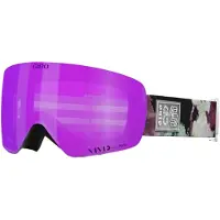 Giro - Skidglasögon - Contour RS - Dark Matter Strap with Vivid Pink/Vivid Infrared för Unisex - Vit