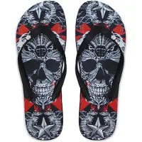 Philipp Plein Skalle Svart Flip Flops