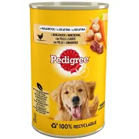 Pedigree Kyckling med morötter i gelé 400g