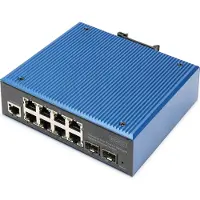 Digitus DN-651156 DN-651156 Industrial Ethernet Switch 8 + 2 Port 10 / 100 / 1000 MBit/s