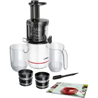 Bosch VitaExtract MESM500W - Slow juicer - 150 W - vit / svart