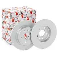 FERODO Bromsskivor DDF1872C bak, full, 2 Stycke