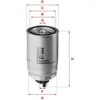 Sofima Bränslefilter S 4123 NR