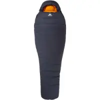 Mountain Equipment - Vinter-sovsäckar - Glacier 1000 Obsidian för Unisex - Storlek vänster - Marinblå