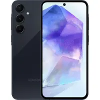 Samsung Galaxy A55 Smartphone - 6,6" Skärm, 8 GB RAM, 128 GB Lagring, Svart / Marinblå