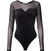 About You T-shirtbody 'Jula' svart