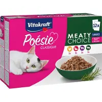 Vitakraft Poésie Classique Meaty Choice i sås våtfoder katt