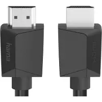 Hama HDMI Anslutningskabel HDMI-A-kontakt, HDMI-A-kontakt 1.50 m Svart 00200702 4K UHD HDMI-kabel