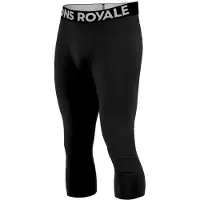 Mons Royale Merino Cascade Flex 3/4 Legging Funktionsbyxor black, XS