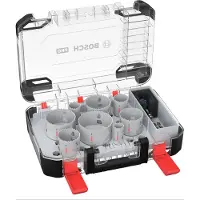 Bosch 2608594430 2608594430 Hålsågset 25 mm, 32 mm, 40 mm, 54 mm, 60 mm, 68 mm, 76 mm, 86 mm 1 st