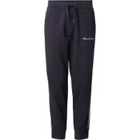 Armani Exchange för män. 8NZPSGZ9N1Z1510 Marinblå fleece-joggare (XL), Casual, Polyester, Marino