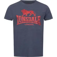 Lonsdale T-shirt marinblå / röd