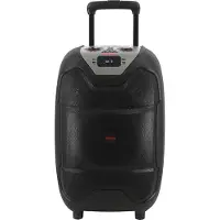 Aiwa KBTUS-500, 50 W, 400 W, 25,4 cm (10), 7,62 cm (3), PA-system på hjul, Svart