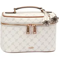 JOOP! Sminkväska mörkbeige / karamell / off-white