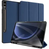 DUX Samsung Galaxy Tab S9 FE+ Domo Tri-Fold Smart Foliofodral - Blå