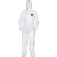 Uvex 88497, vit, 3XL, SML, polypropen (PP)