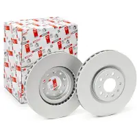 FERODO Bromsskivor DDF2776C fram, ventilerad, 2 Stycke