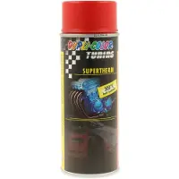 Dupli Color färg Supertherm röd 400 ml 300°C