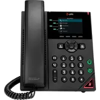Poly Fast telefon - paket med IP-telefoner VVX 250 med 4 linjer och