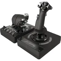 Logitech G Saitek Pro Flight X56 Rhino - Joystick og speeder - kabling - for PC