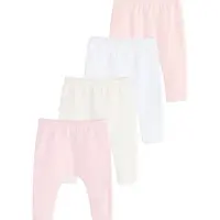 Next Leggings gul / rosa / vit