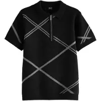 Next T-shirt grå / svart