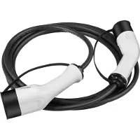 Vevor Typ 2 till Typ 2 laddningskabel för elbilar, 32 Amp, 22 kW 7 meter trefas laddningskabel för elbilar, IP66 vattentät med bärväska, för IEC62196 elbilar och laddhybrider, CE och TUV