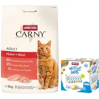 Animonda Carny Adult Kyckling & nötkött - Ekonomipack: 2 x 10 kg