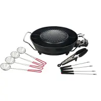 Tristar Tristar: Koreansk grill PZ-9131 Elektrisk Hot Pot Ø 24 cm 1800W 3l